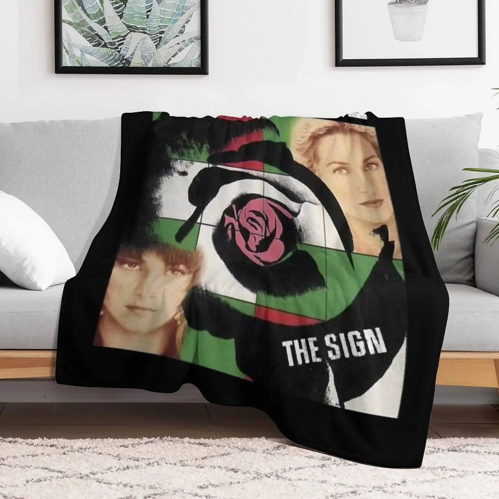 blackwhitereddesign pop rock heavy metal country band ace of base Classic Throw Blanket Bed covers decorative Blankets