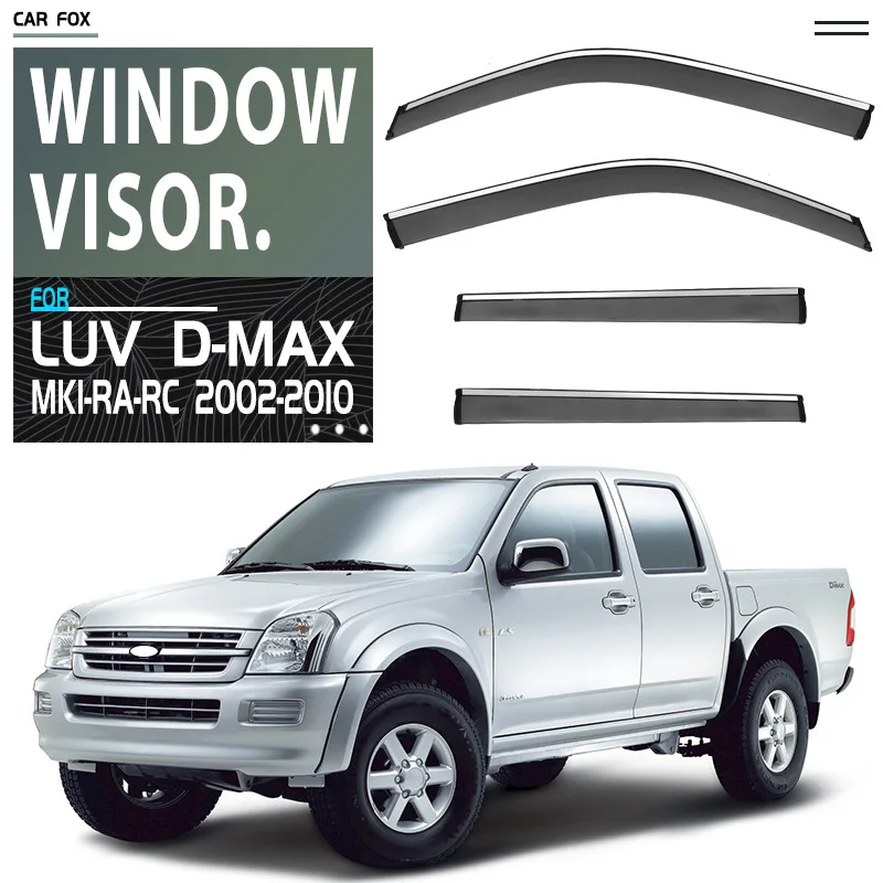 Suitable for Chevrolet LUV D-Max Rain Visor LUV D-Max Window Visor