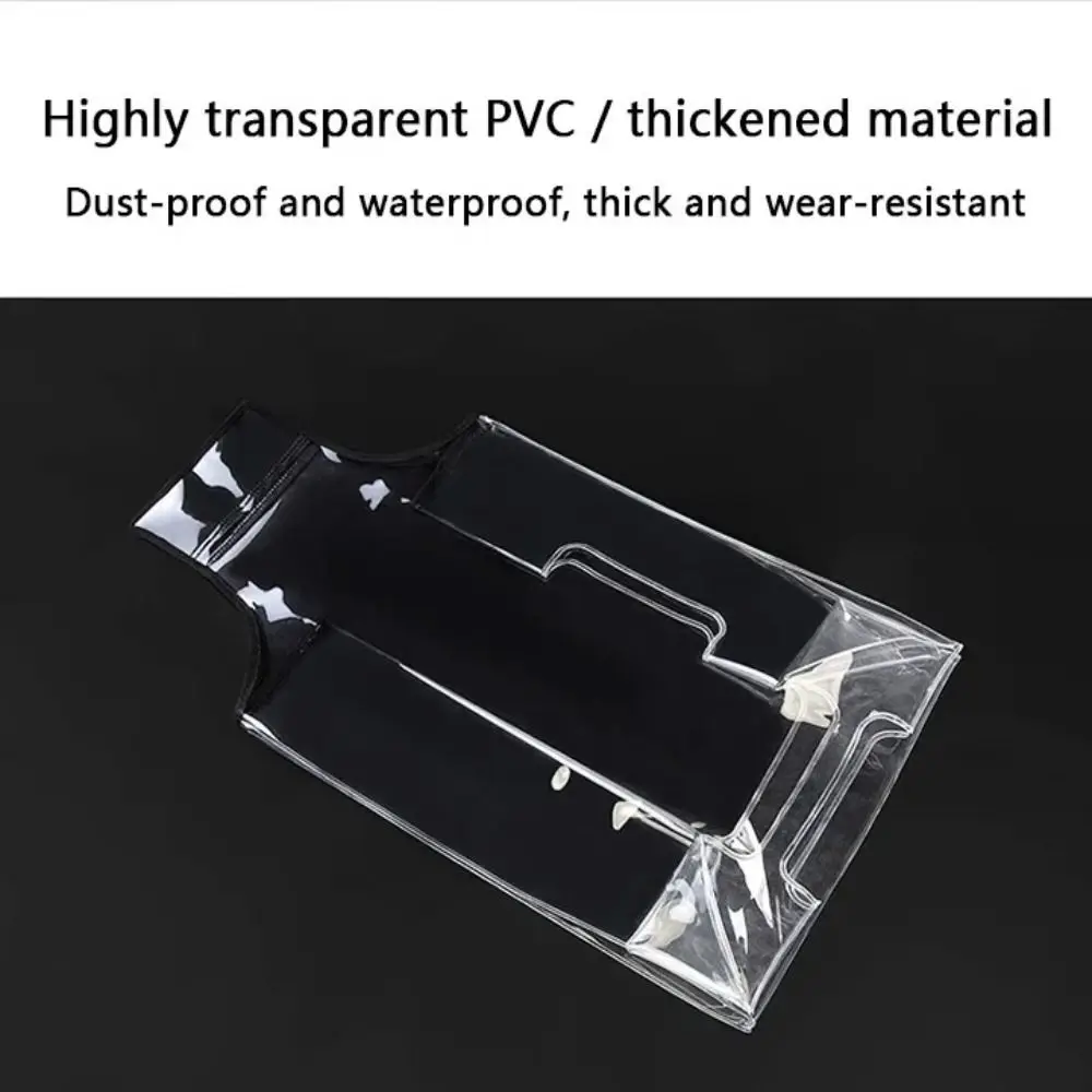 PVC Transparent Suitcase Cover No Disassembly Required Wear-resistant Dustproof Luggage Cover Waterproof Travel Accessories