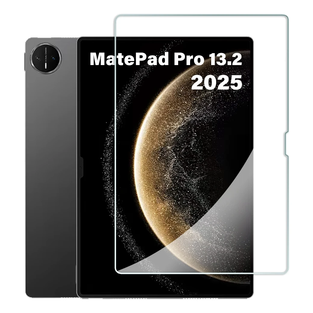 لهواوي MatePad Pro 13.2 2025 واقي شاشة من الزجاج المقسى 13.2 بوصة اللوحي المضادة للخدش HD طبقة رقيقة واقية WEB-W00 W10