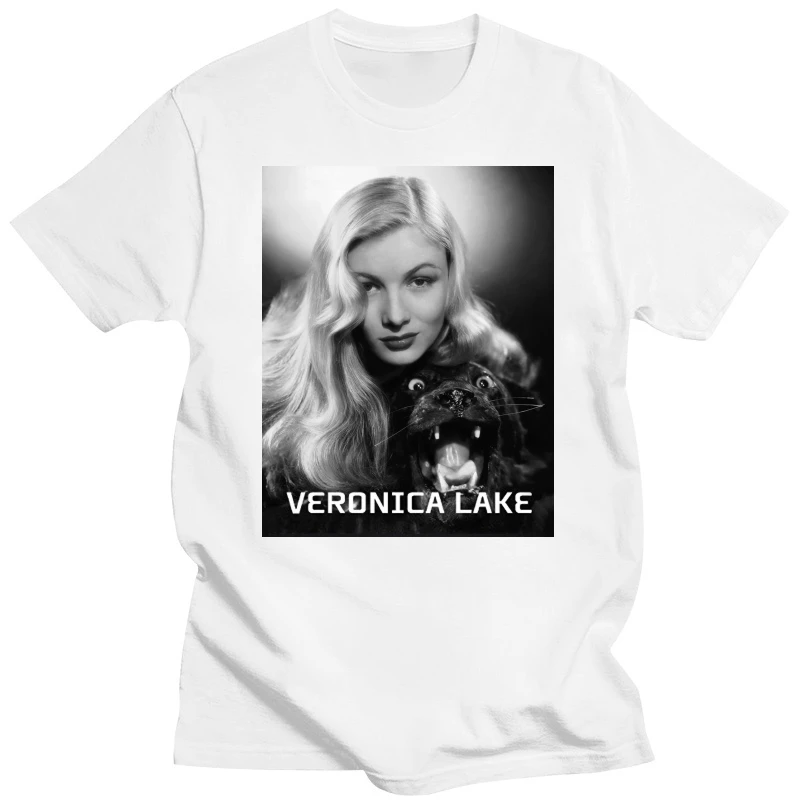 Design Veronica Lake theredlist Mens T Shirt Cotton O neck