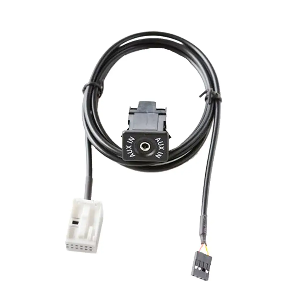 

Car USB AUX Audio Cable Switch Cable Wire for RCD510 RCD310 for VW Golf/GTI/R MK5 MK6 Jetta Socket and Play