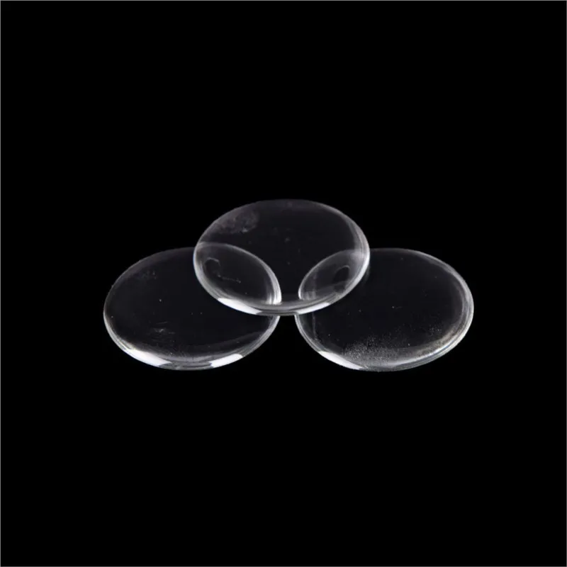 100 Pcs 25MM Round  Crafting DIY 3D Crystal Clear Epoxy Adhesive Circles Bottle Cap Stickers Resin Patch Dots For Bottle Caps