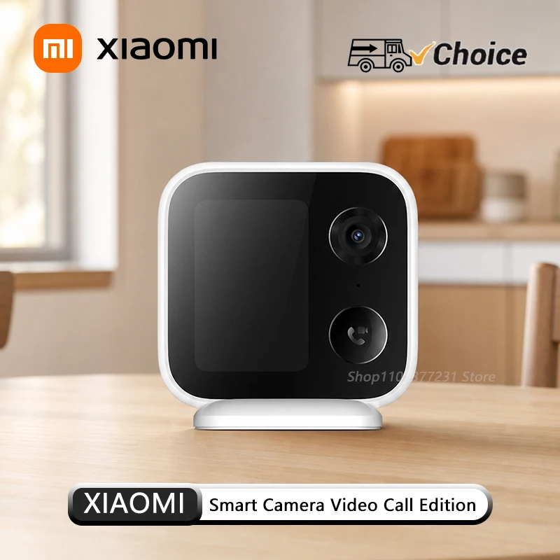 XIAOMI Smart Camera Video Call Version Two-way Call AI Face Recognition Full Color Night Vision Remote Monitor Mi home APP CN