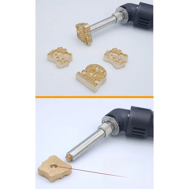 Soft-type Baking Chiffon Cake Stamp Stamp with Adjustable Temperature Soldering Iron for Stamping Copper Molds