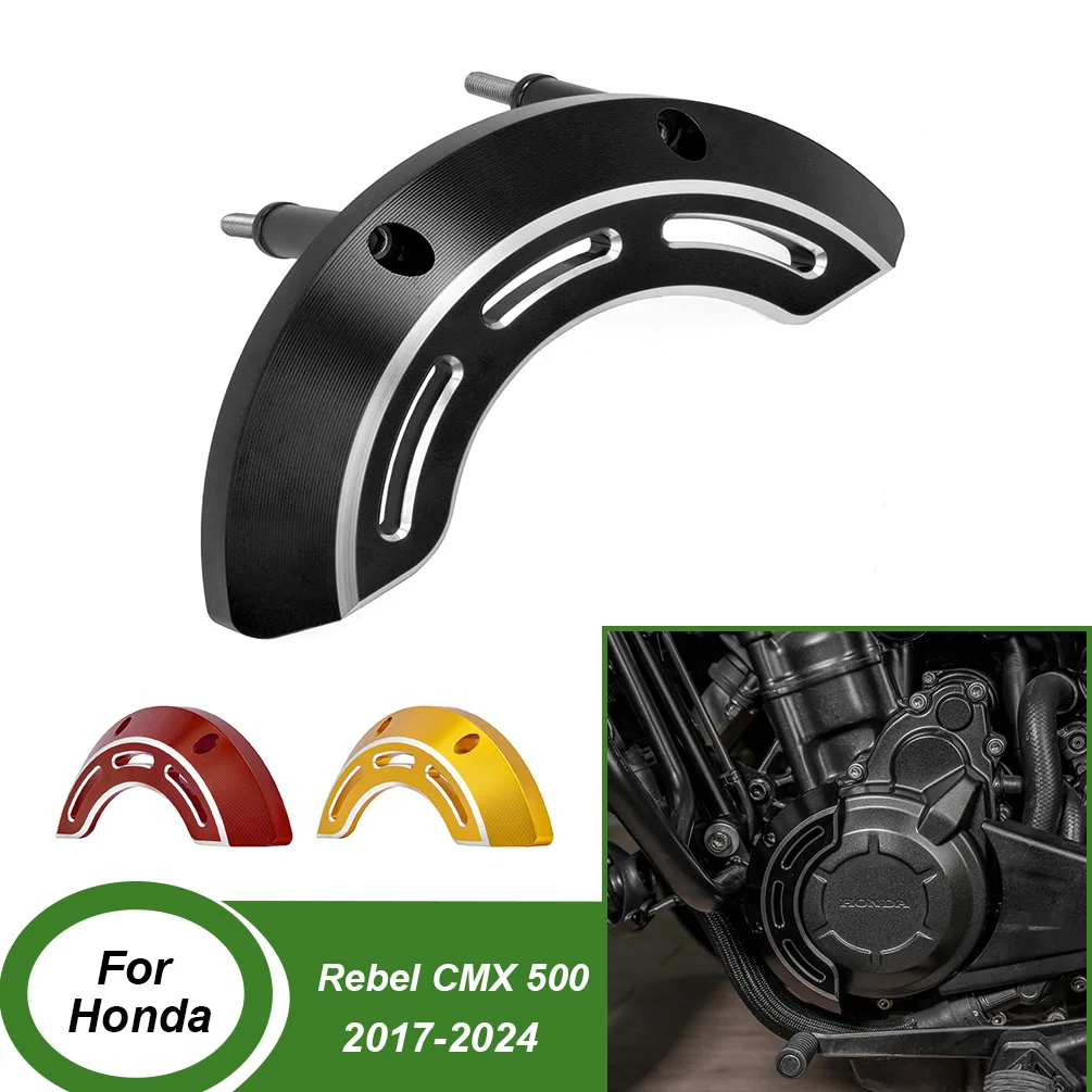 

For Honda Rebel CM CMX 500 2017-2024 Left Engine Protective Decoration Shaft Cover Guard Motorcycle Accessories