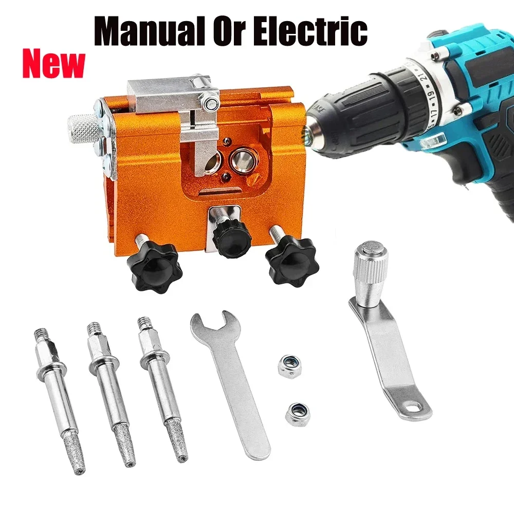 

Or Chain Tool Stones Saw Electric Grinding Manual Grinder Chain Sharpeners Woodworking Sharpening Portable Chainsaw Chainsaw