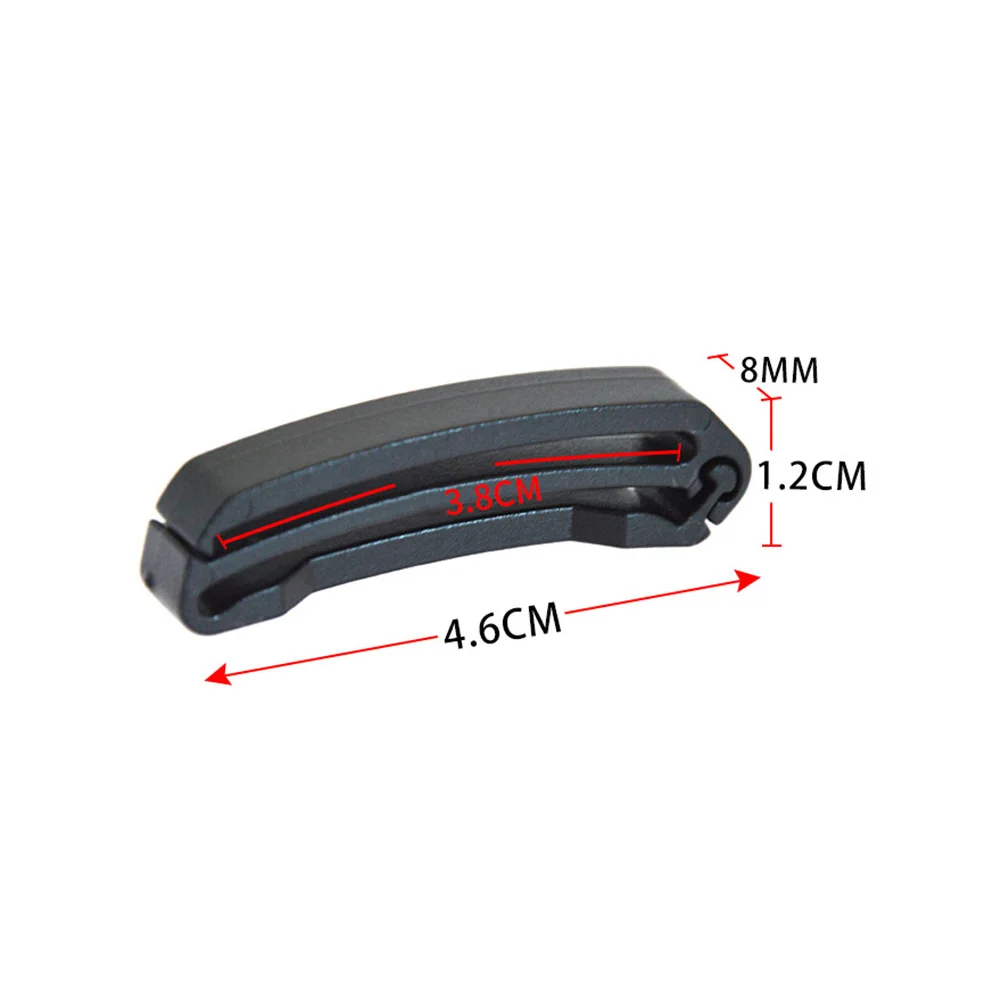 2Pcs For Webbing Keeper for Backpack Straps Prevents Strap for drift For Webbing Tail Buckle for Webbing End Control