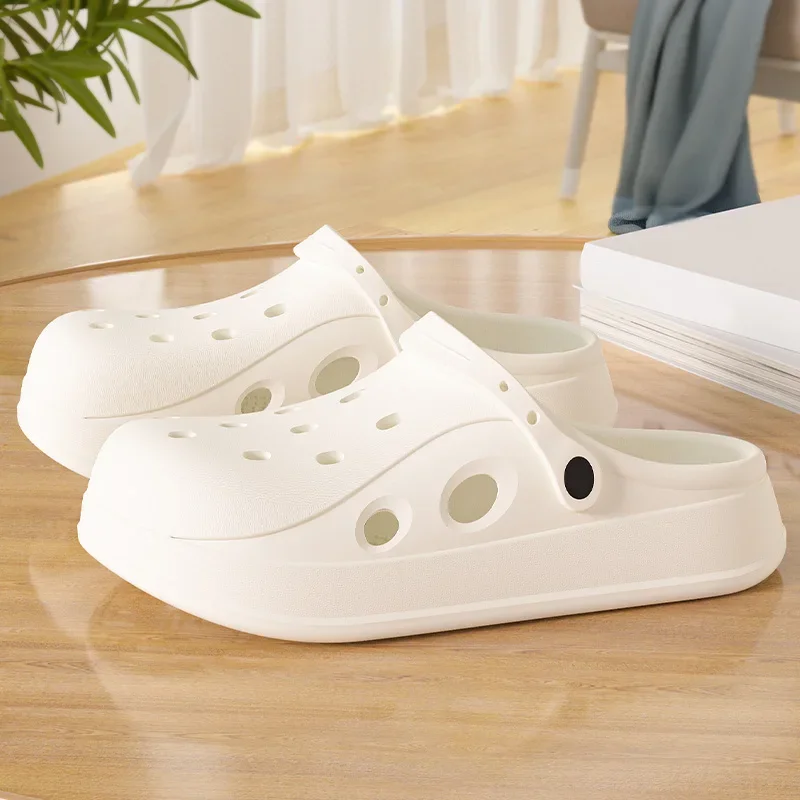 Men's Summer Indoor Home 2024 New Bathroom Shower Anti slip and Odor Slippers for Women's Autumn and Winter Home Use