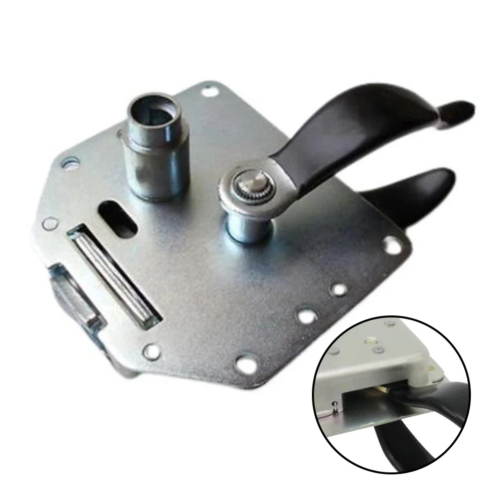 FQJ103840 Tailgate Lock Block Door Latch Handle For Land Rover Defender 1987-2006 395037 Silver Plastic+Metal Direct Replacement