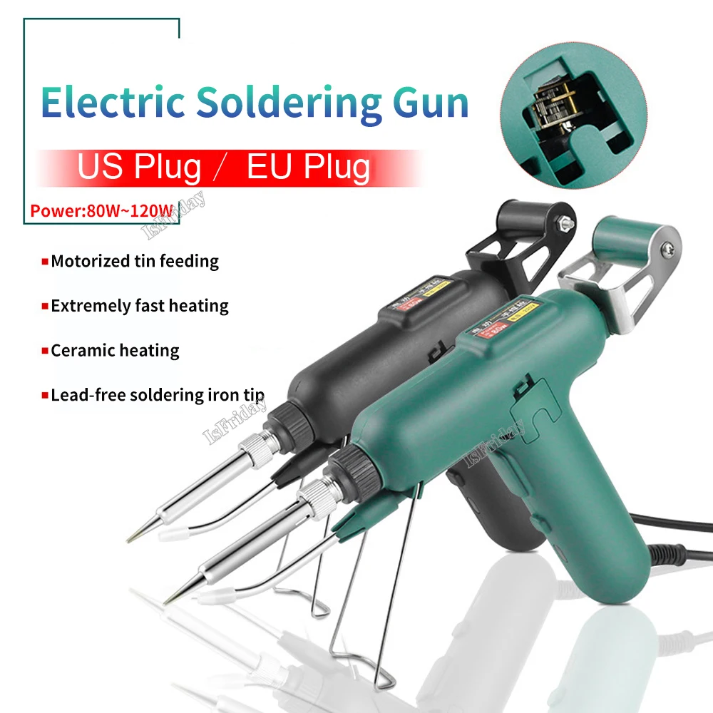 

80W Electric Soldering Iron Hand-Held Internal Heating Automatically Send Tin Gun Welding Repair Tools1