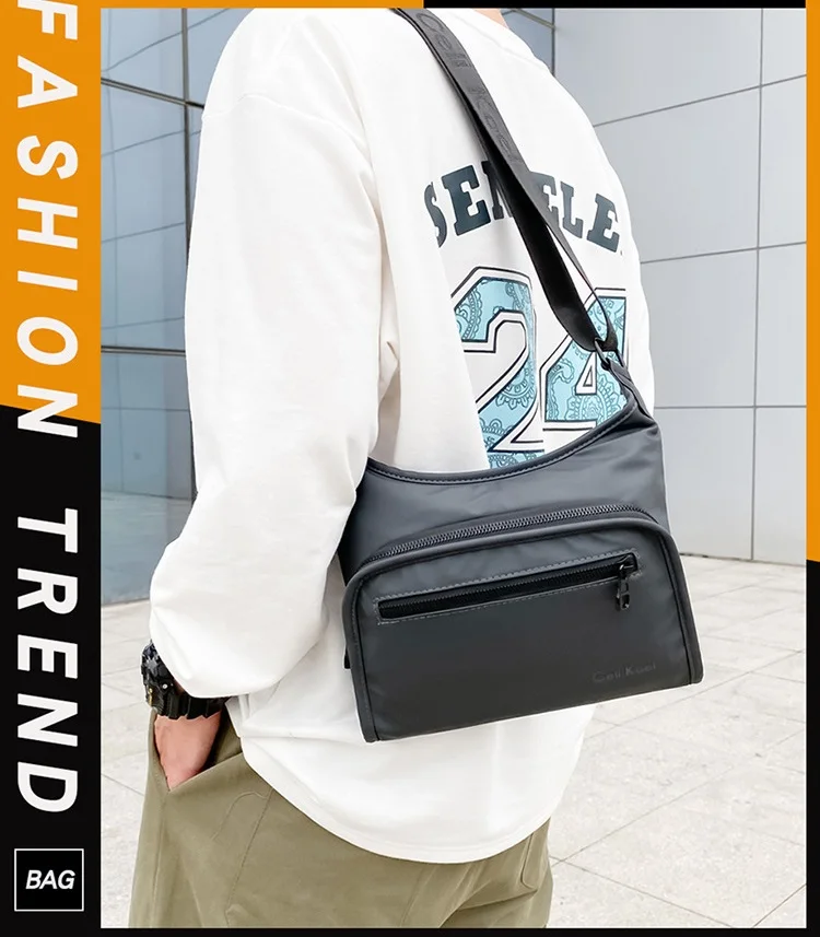 Waterproof Shoulder Bags for Men Free Shipping Korean Style Male Messenger Bag Oxford Man's Crossbody Bag Sport Men Bags