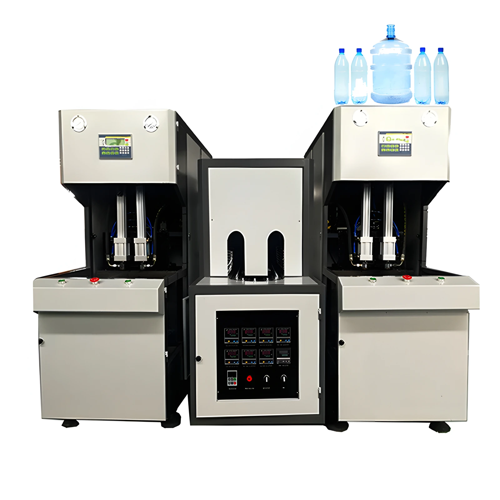 6 Cavity High Speed Automatic Pet Blow Molding Machine for 0.5L Mineral Water Bottle