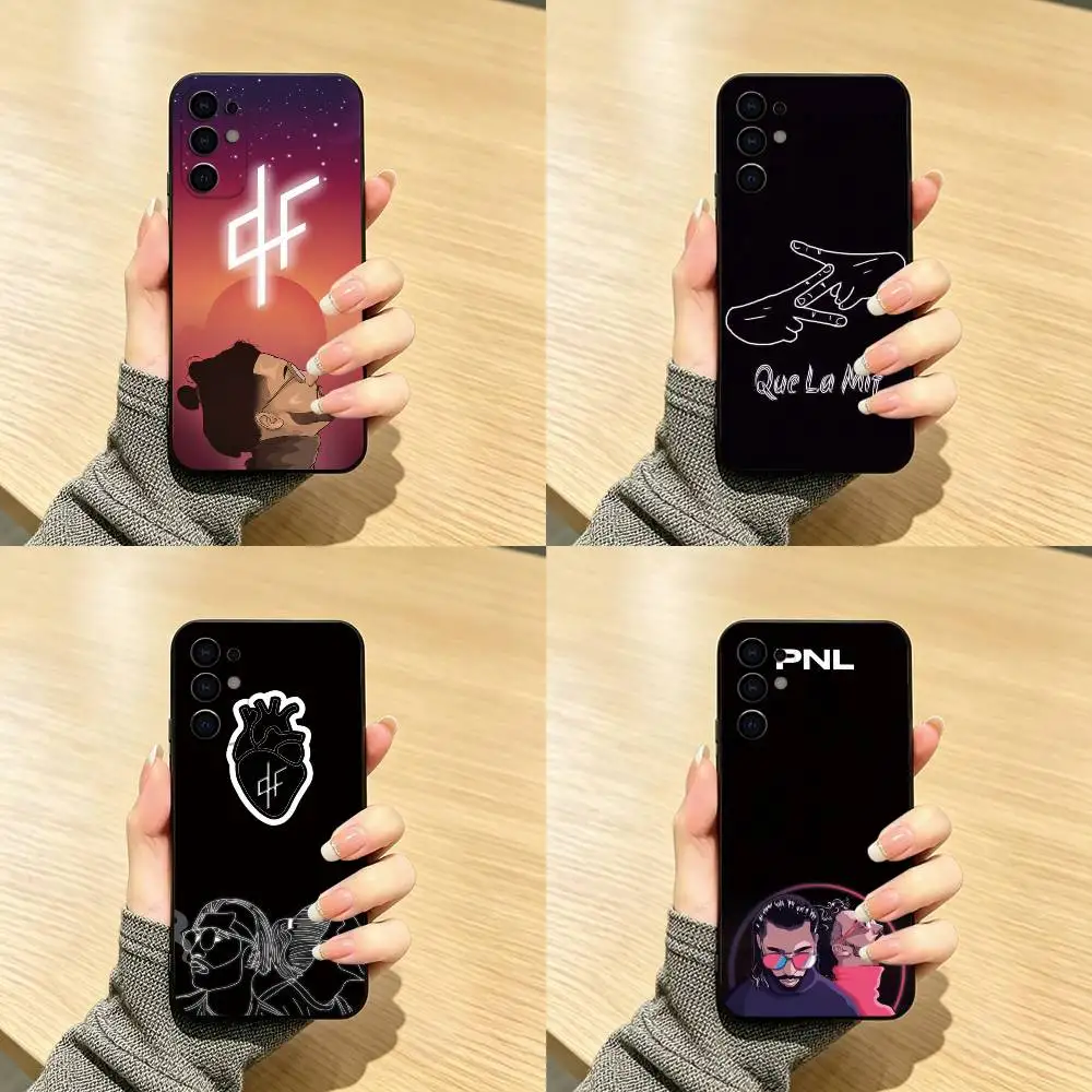 P-PNL QLF Rapper Singer  Phone Case For Samsung S25,S24,S21,S22,S23,S30,Ultra,S20,Plus,Fe,Soft Silicone Black Cover