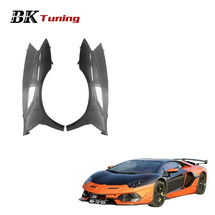 BK Tuning Aventador LP700 LP720 OEM Style Front  mudguards Car Parts Dry Carbon for Lamborghini mudguards