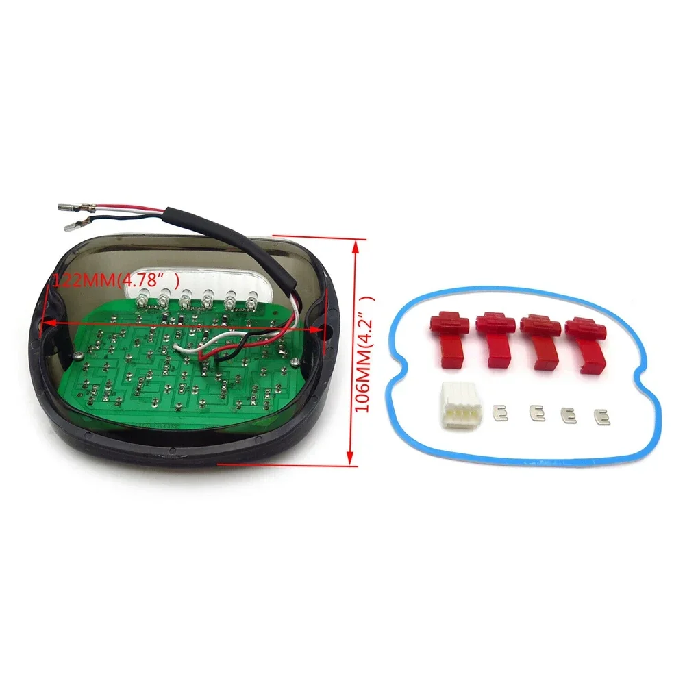 LED Tail Light for Harley Davidson 1999-2008 Touring Softail Dyna Sportster Motorcycle Accessories image 2