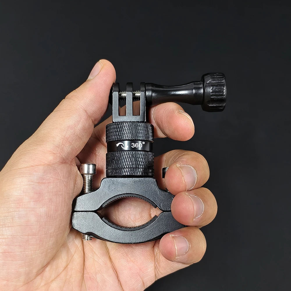 Aluminum Bike Bicycle Handlebar Mount For GoPro Hero 13 12 11 10 9 8 Insta360 X5 X2 X3 X4 DJI Osmo Action 5 Pro 4 3 Accessories
