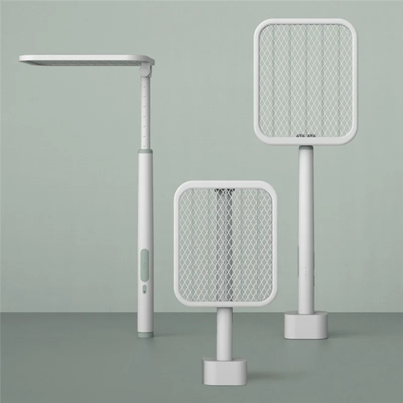 ABKR-منشة الماموس الكهربائي القابلة للطي يمكن أن تطفير البعوض ومنشة الذبابة بطارية ليثيوم قابلة للسحب قاعدة شحن USB Durabl