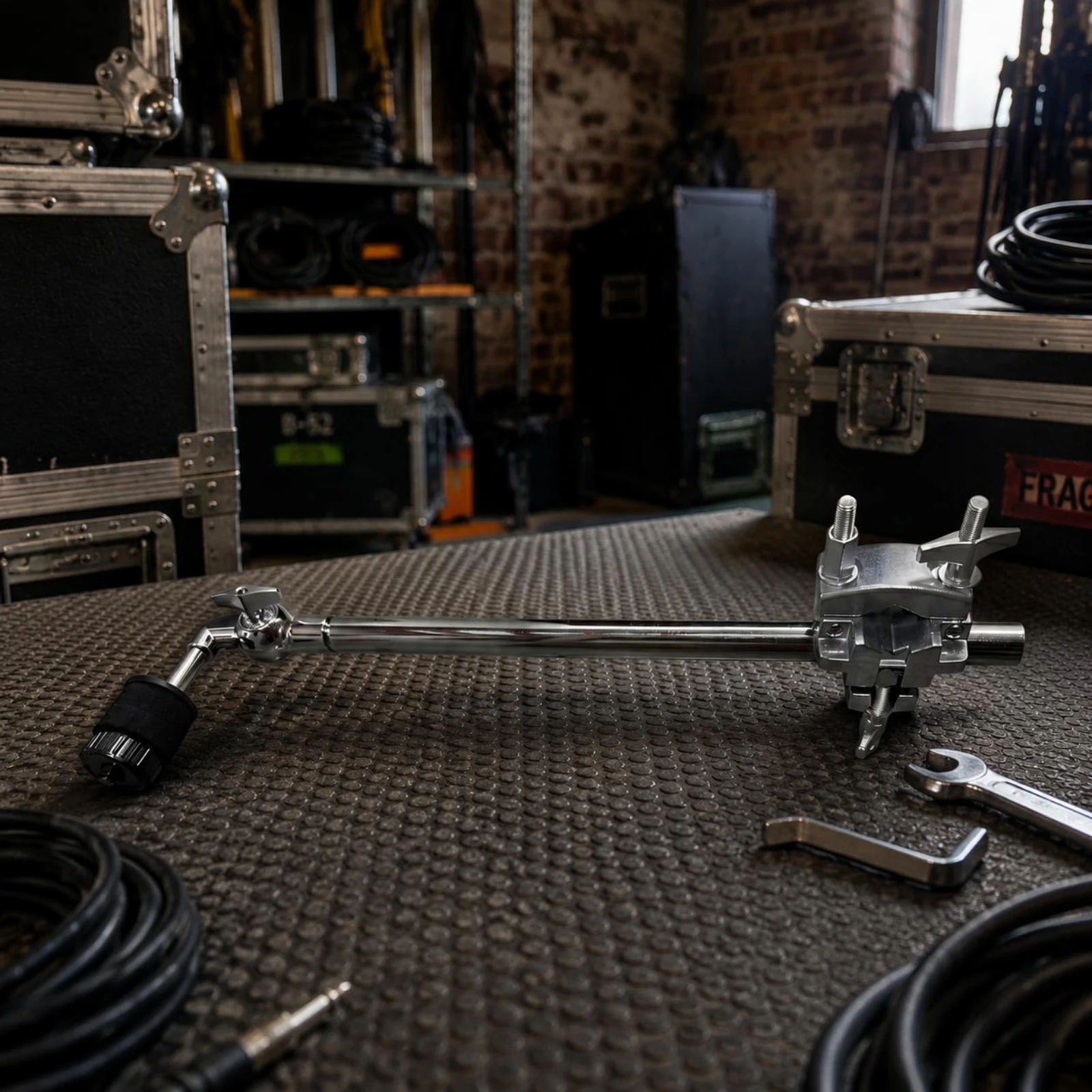 

Drum Cymbal Holder Easy to Install Cymbal Clamp Mount Drum Mount Clamp Rotary Head Music Gear Felt Washers for Electronic Drums