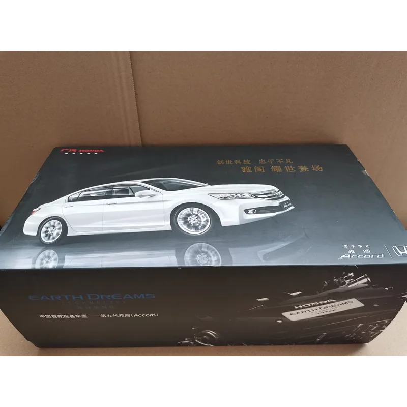 Diecast 1:18 Schaal Originele Guangqi Honda 9e Generatie ACCORD Legering Model Auto Collectible Toy Gift Souvenir