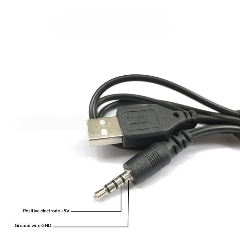 3.5mm Jack Fast Charging Cable For Vnetphone V6/V4 PRO FBIM Motorcycle Helmet Intercom Headset Accessories