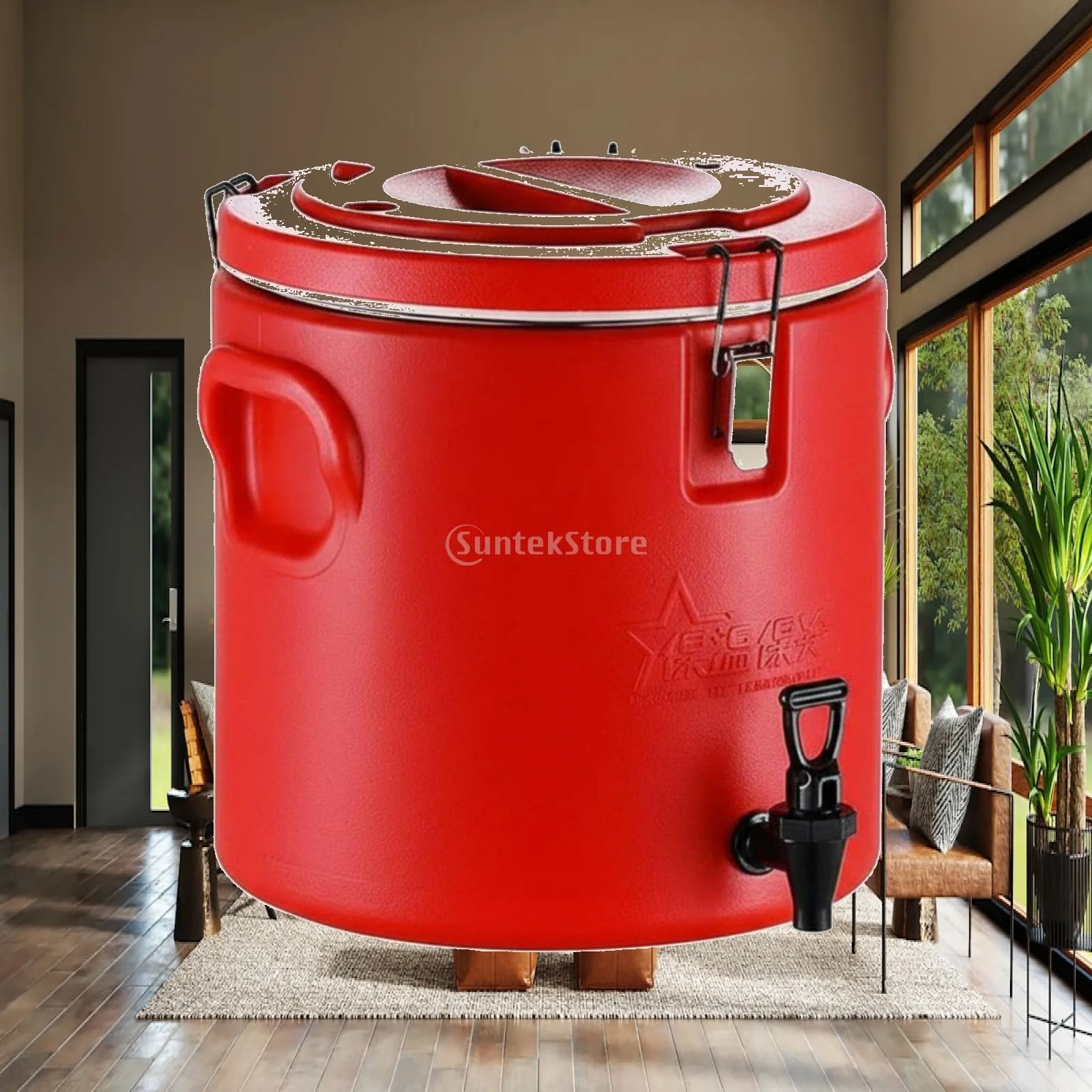 Commercial Grade Insulated Container with Full PU Foam for Food Transport Stainless Steel Interior Leak Resistant Seal
