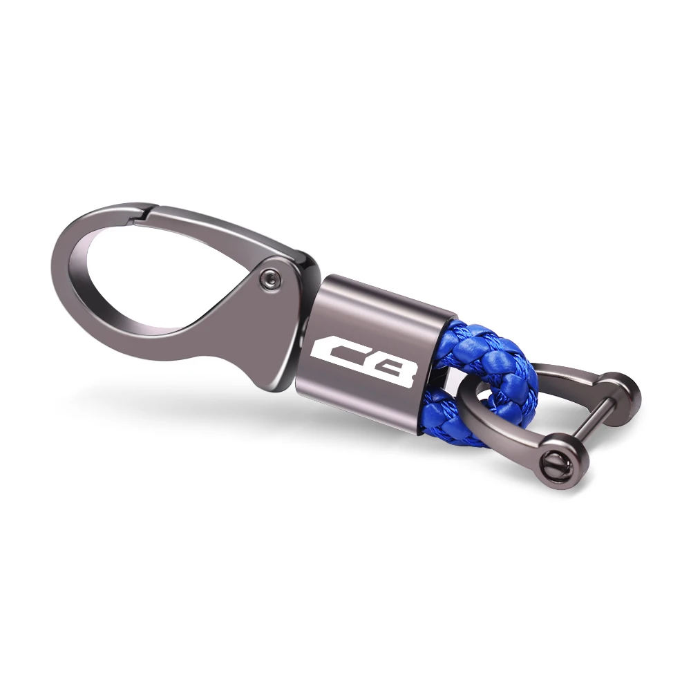 Motorcycle Metal Keychain For HONDA CB125F CB500 CB190r CB1300 CB1000 CB1000R CB500F CB300F CB599 CB600F Keyring Key Chain