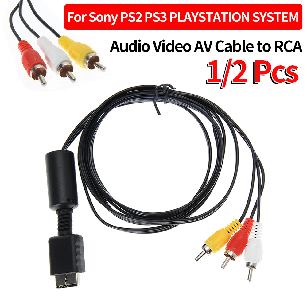 1/2Pcs 1.8M Audio V… - image