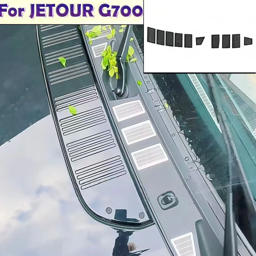Fit For JETOUR G700 2025 2026 Car Engine Hood Insect Screen Modified Car Specific Anti Blocking Protective Cover Accessories