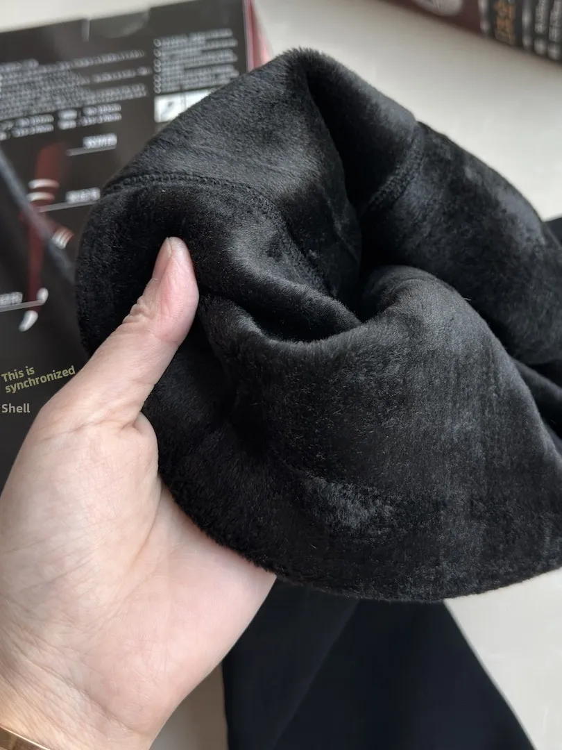 กางเกงเลกกิ้งกระชับสัดส่วน ยืดหยุ่นสูง บุซับใน 500D สำหรับผู้หญิง แบบมีเท้า ใส่สบาย อุ่น เอวสูง ยาว...