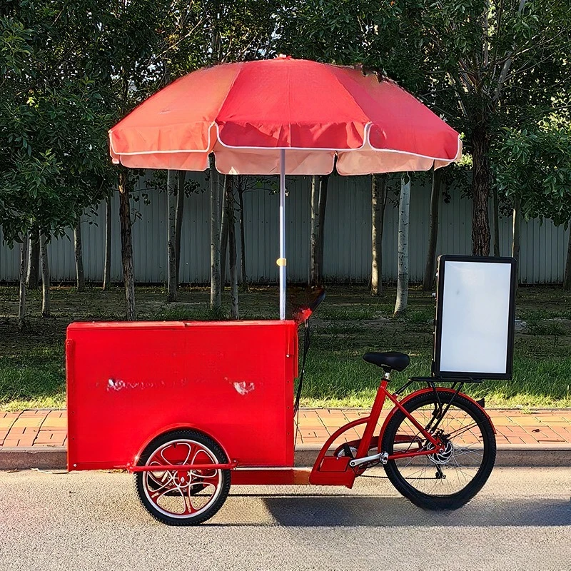 

26-Inch Takeaway Car, Coffee , Cold Drink , Electric Power Reverse Tricycle Tricycle