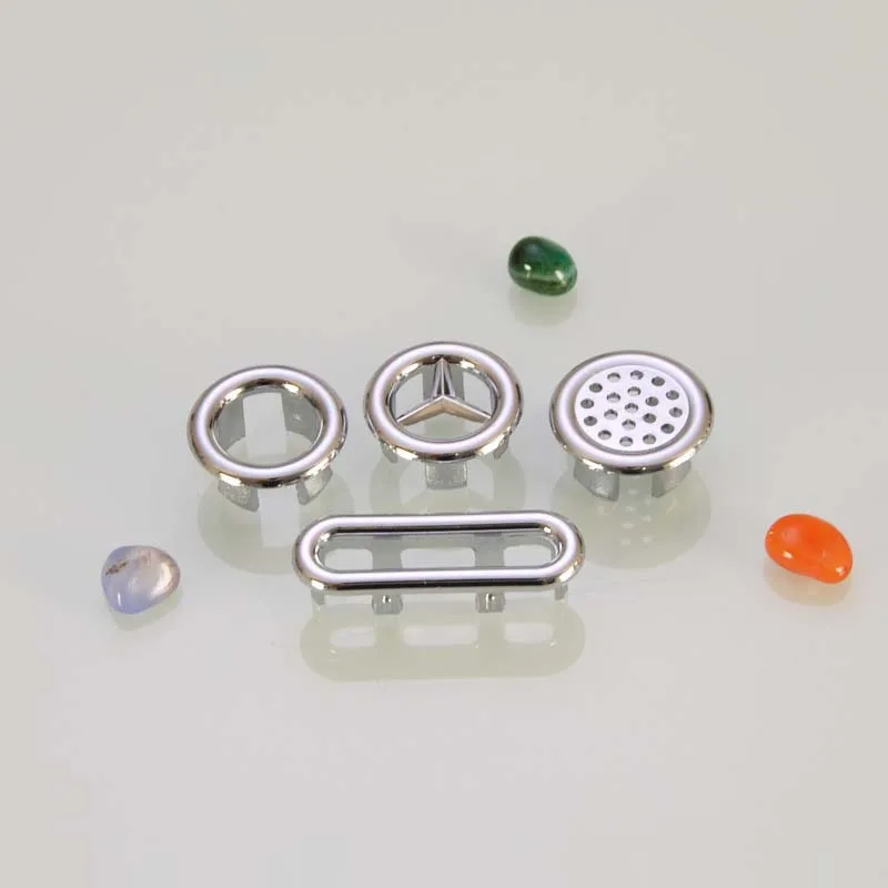 1/2/5/10Pcs Bathroom Sink Hole Cover Basin Trim Cap Cover Plastic Electroplated Overflow Ring Bathtub Accessory ABS Plastic