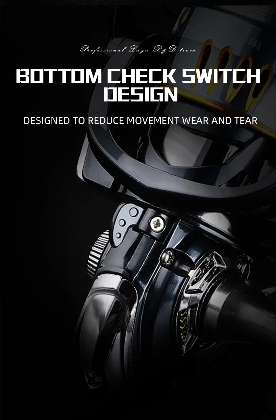 Okuma Original Nahtloses Spinnrad, Modelle 1000-2500-5000, Ausgestattet mit Stylischen Polarisierten Angelbrillen – Detail 15