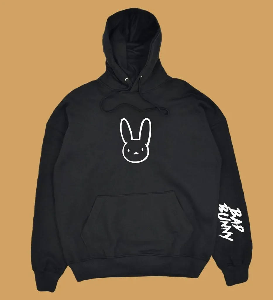 

Bad Bunny DeBí TiRAR MáS FOToS Album Merch Толстовка с капюшоном: жирная женская футболка с рисунком латинской музыки и уличной одежды