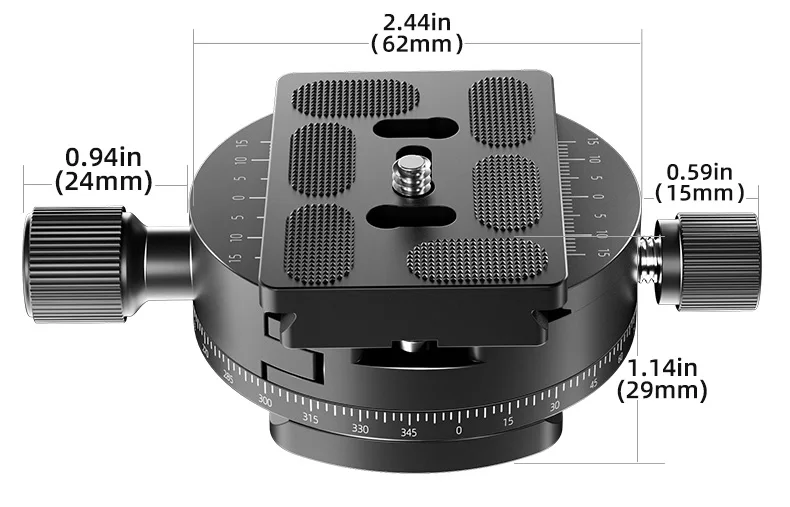 Панорамная вращающаяся БЫСТРОРАЗЪЕМНАЯ пластина зажим для сиденья штатив карданный универсальный зажим для сиденья SLR камера фотография Быстроразъемное основание