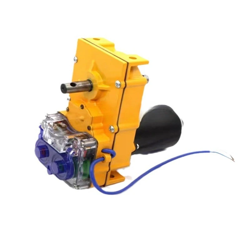 Greenhouse accessories Mobile phone temperature control Electric film reel 24V motor Farm ventilation Automatic ventilation