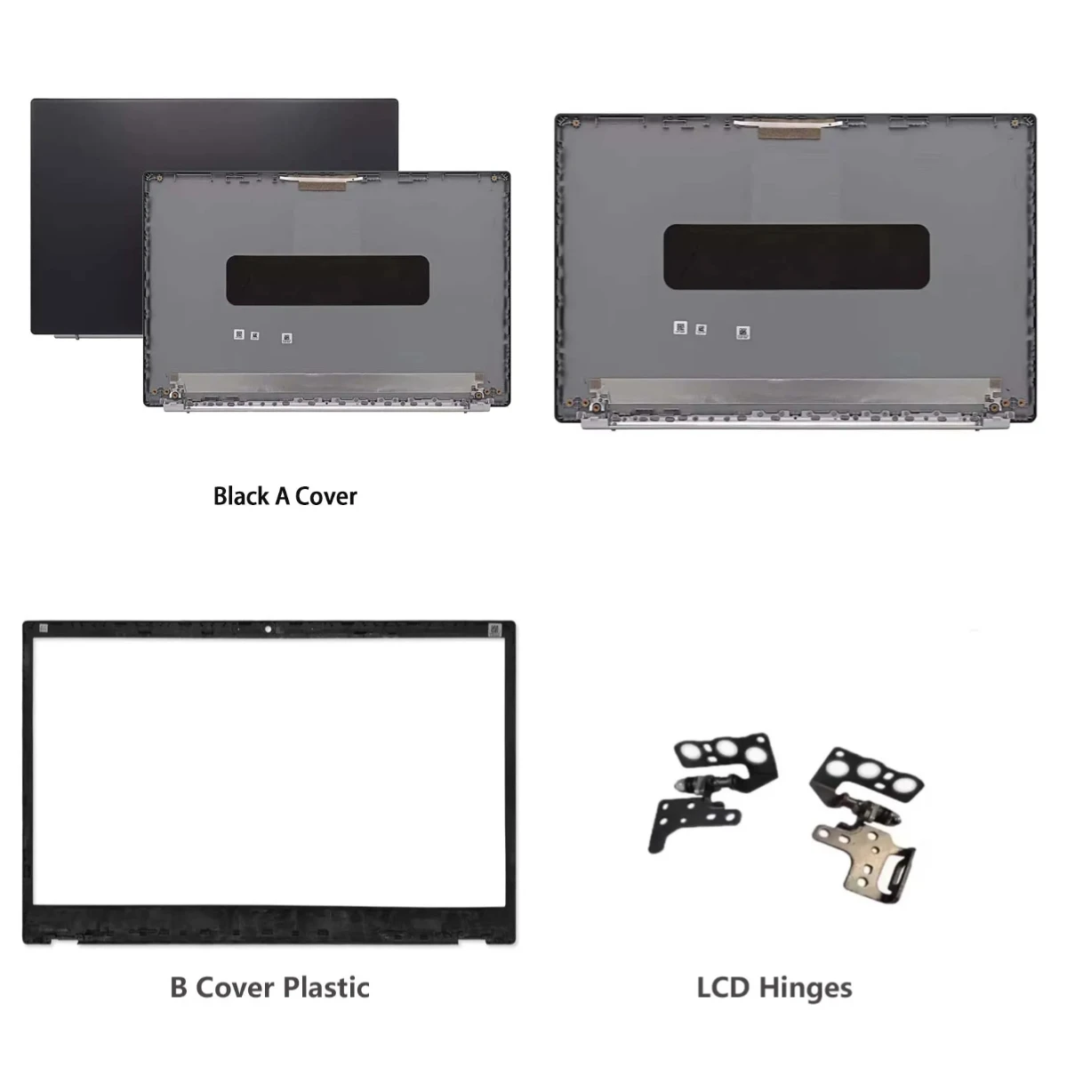 para A315-58 A115-32 A315-35 A515-56G EX215-54 n20c5 S50-53 portátil lcd capa traseira moldura frontal dobradiça suporte de