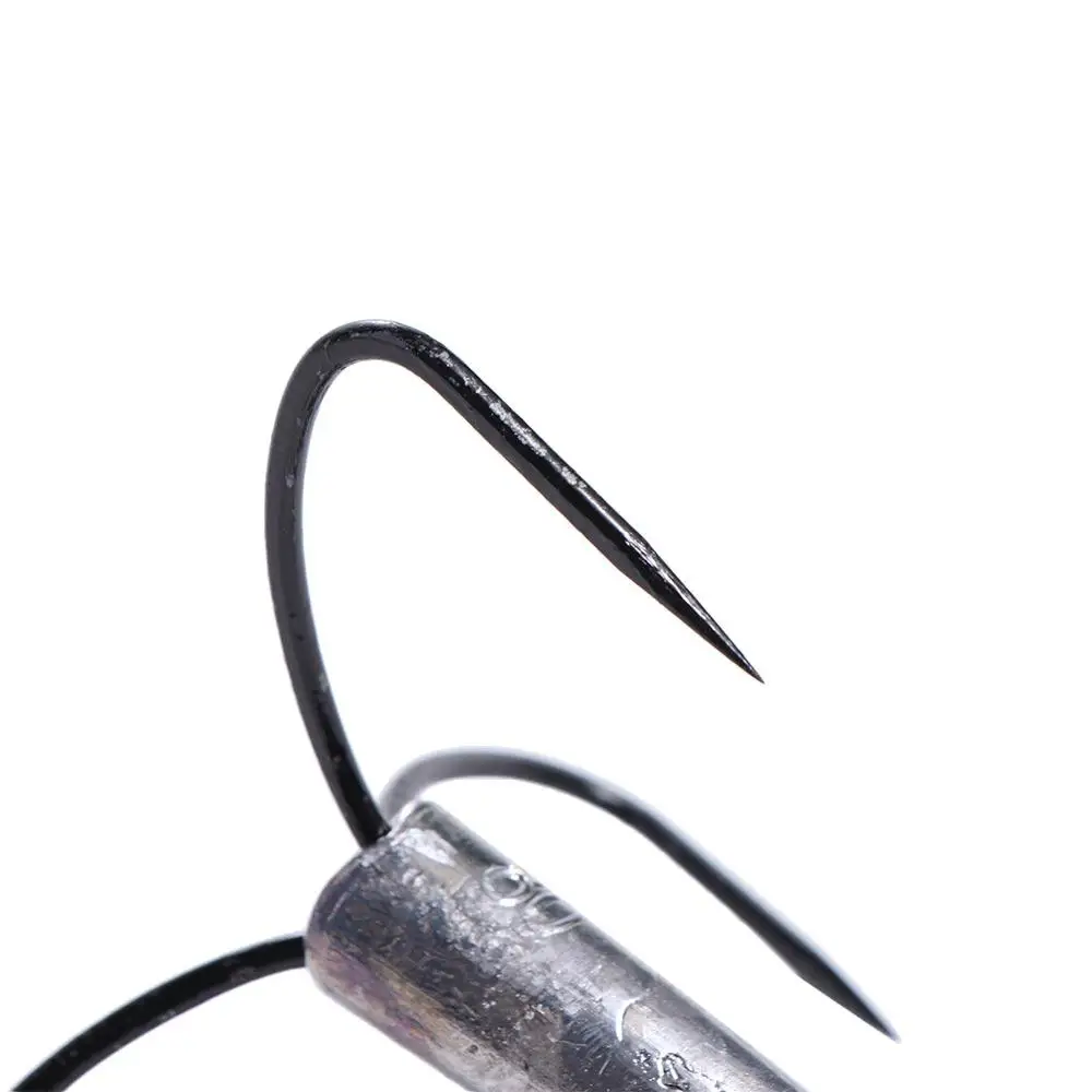 Super Sharp Huge Treble Hooks Barbed Round Bend Treble Three Hook Multiple Purpose Bend Angle Huge Fishhooks Wild Fishing image 4