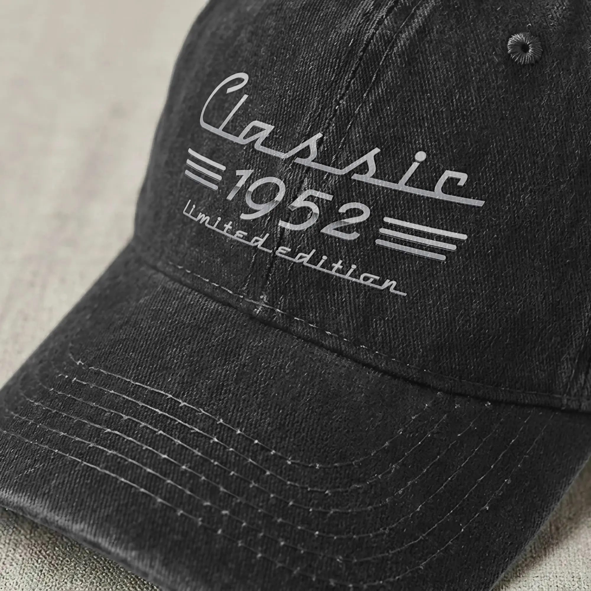 Classic 1952 Limited Edition Unstructured Baseball Caps Classic Distressed Cotton 74th Birthday Snapback Outdoor Adjustable Hats