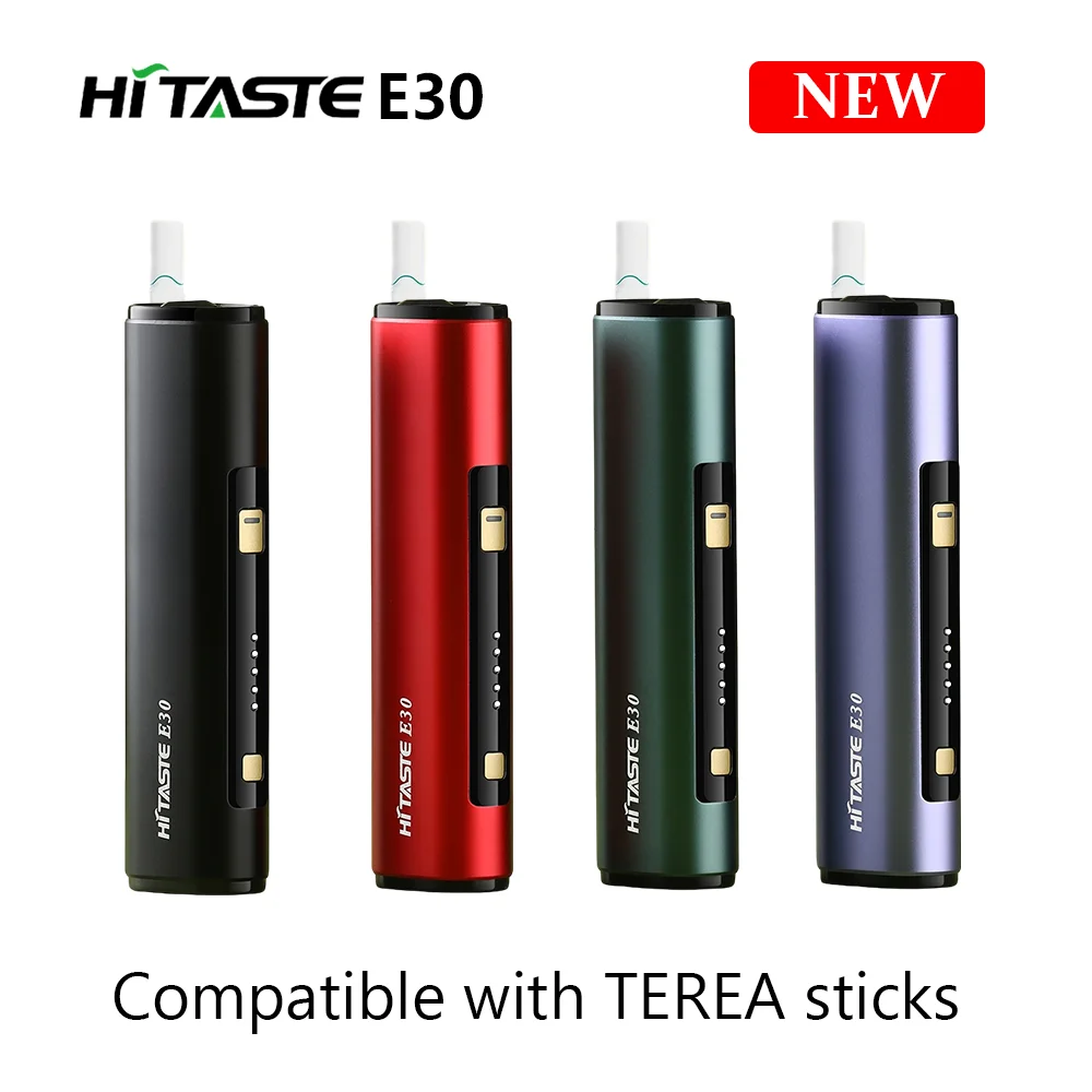 2024 hot seller Hitaste Icos Iluma Alternative Heat Not Burn Hitaste E30 Tobacco HNB Vaporizer 2600mah Vape Kit for TEREA Sticks