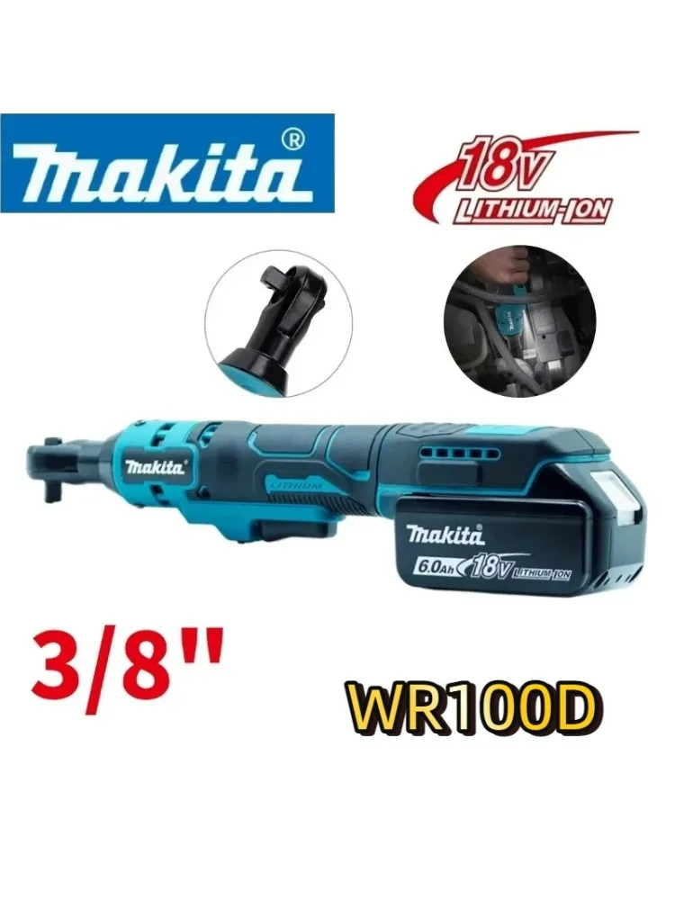 ? ? ? Makita 18V borstelloze ratel-slagmoersleutel Draadloze elektrische sleutel met variabele snelheid LED-elektrisch gereedschap ? ? ? - afbeelding 2