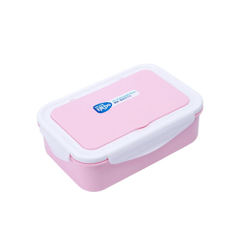 

Qiga microwave oven lunch box office workers bento box children rectangular fruit box fresh-keeping lunch box