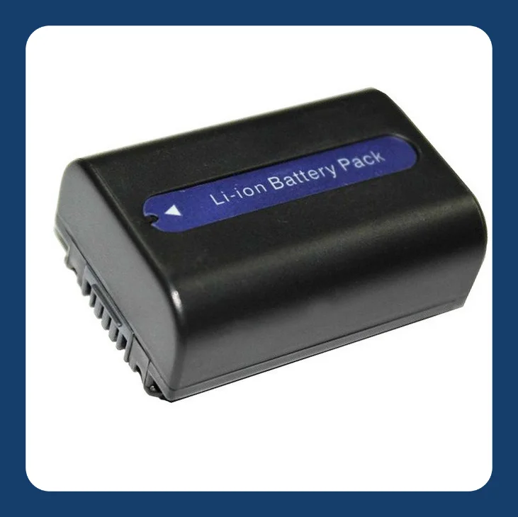 소니 캠코더용 1150mAh NP-FH50 배터리 교체용 리튬 이온 배터리 충전기 포함