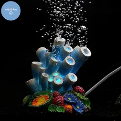 Coral Bubble Oxygen Generator Ornament Fish Tank Decoration Aquarium Air Pump Accessories Water Pump Fishbowl Jellyfish Goldfish