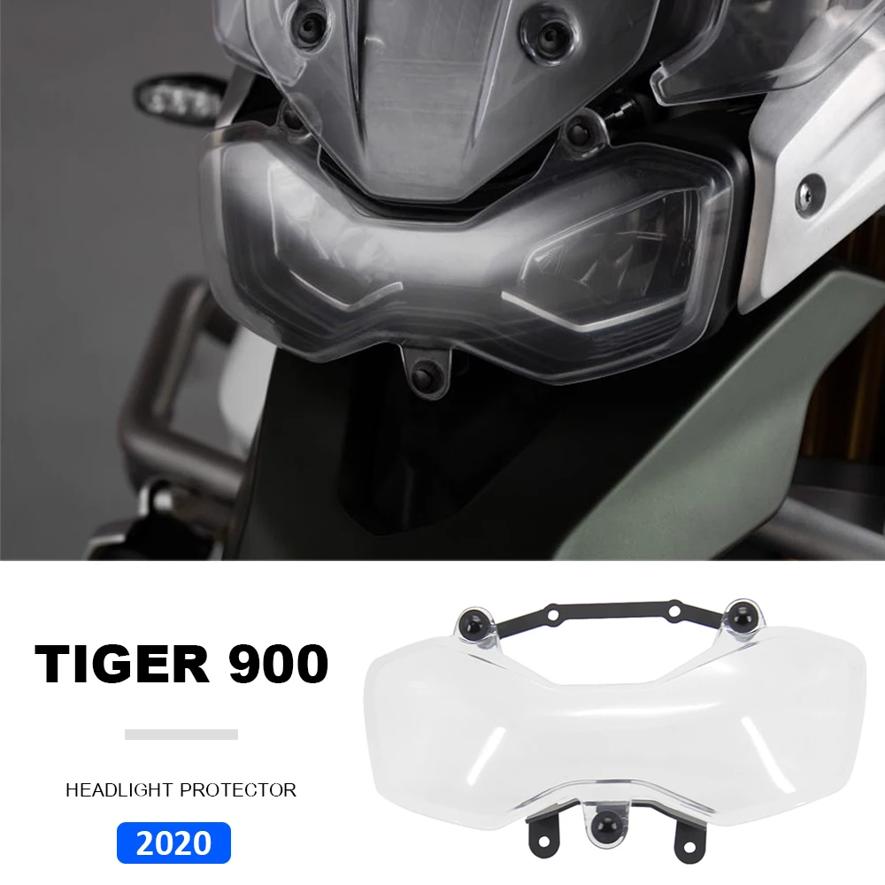 

ДЛЯ Tiger 900 TIGER 900 2020, новая акриловая защита для фар мотоцикла, защитная крышка