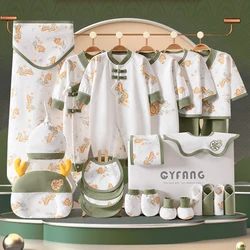 19/21/23/25Pcs Newborn Baby Clothes Baby Gift Cotton Baby Clothing Sets 0-6 Months All Seasons Infanti Costume Without Box