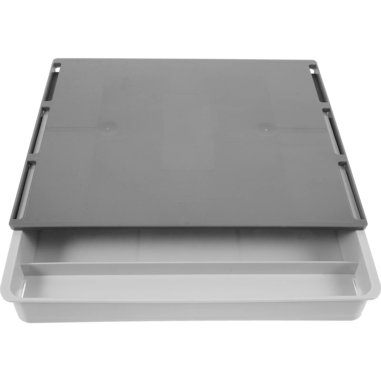 درج نوع صندوق تخزين مخفي تحت الطاولة منظم لمكتب أسفل القلم مقلمة اللوازم المكتبية سطح المكتب صندوق معلق المنزل #1