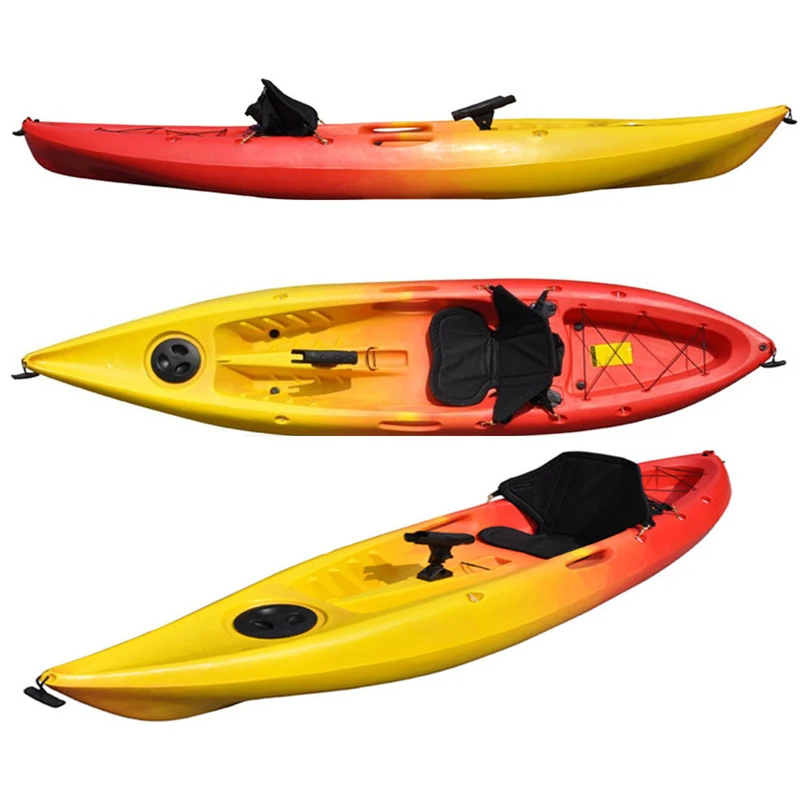 Hot sale single sit on top fishing kayak/canoe