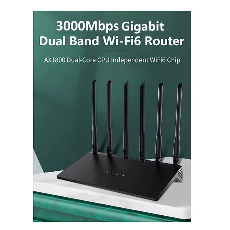 ZBT AX3000 WIFI 6 Router 3000Mbs WiFi6 5GHz 256MB 128mb 2.4G e 5G Mesh Ripetitore Segnale Esterno Amplificatore di Rete Smart Home