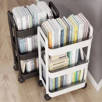 3 Tier Storage Rack Plastic Multi-Functional Small Cart Household Movable Storage Trolley Kitchen Accessories Home Organizer - Image 6